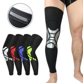 Kompresyjne ochraniacze na nogi – unisex do uprawiania sportów, jazdy na rowerze, biegania, koszykówki i piłki nożnej