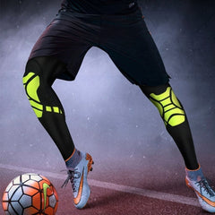 Kompresyjne ochraniacze na nogi – unisex do uprawiania sportów, jazdy na rowerze, biegania, koszykówki i piłki nożnej